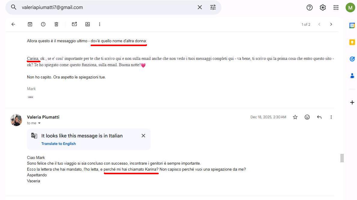 3. A native Italian speaker does not know the meaning of a simple Italian word.
